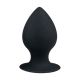 Ronde siliconen buttplug medium