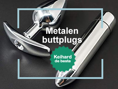 Buttplugs van metaal