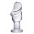 Asvini Glazen Buttplug - Transparant